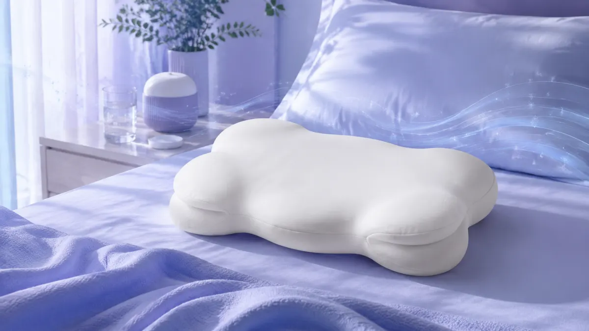 Lumuwala Cloud Pillow sleep guide image for Cooling pillow for back sleepers
