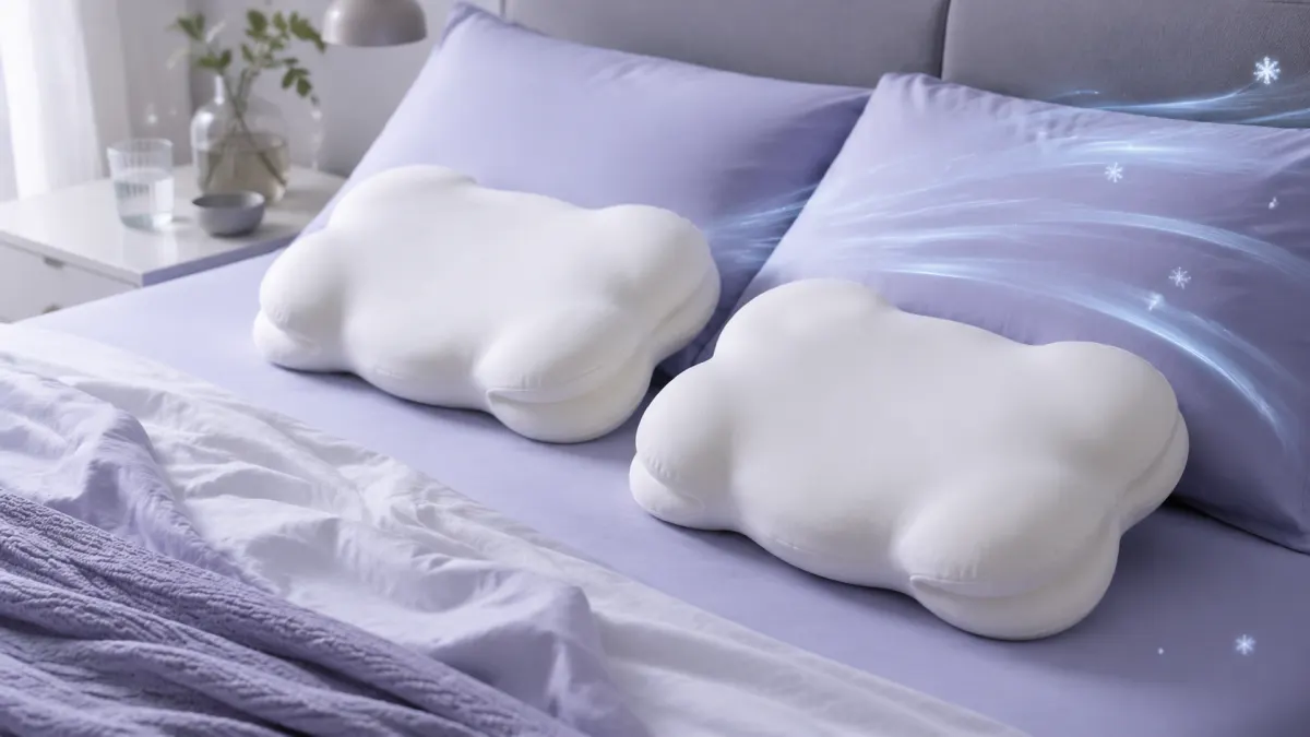 Lumuwala Cloud Pillow sleep guide image for Cooling pillow for combination sleepers