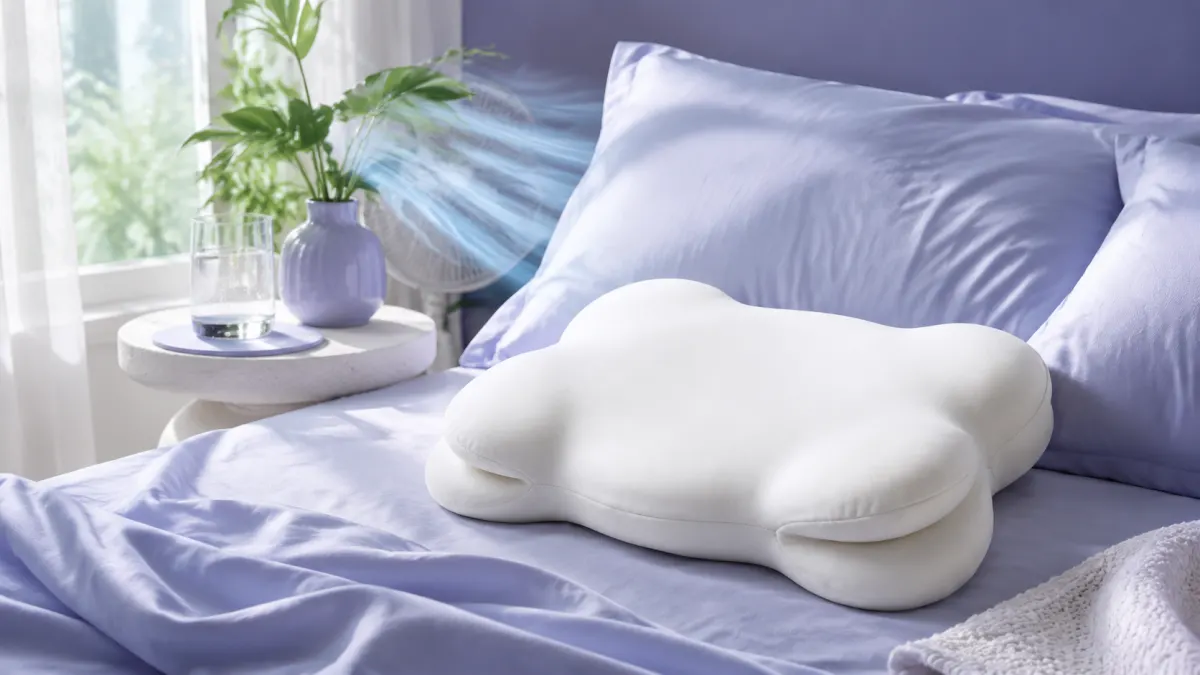 Lumuwala Cloud Pillow sleep guide image for Cooling pillow for humid bedrooms
