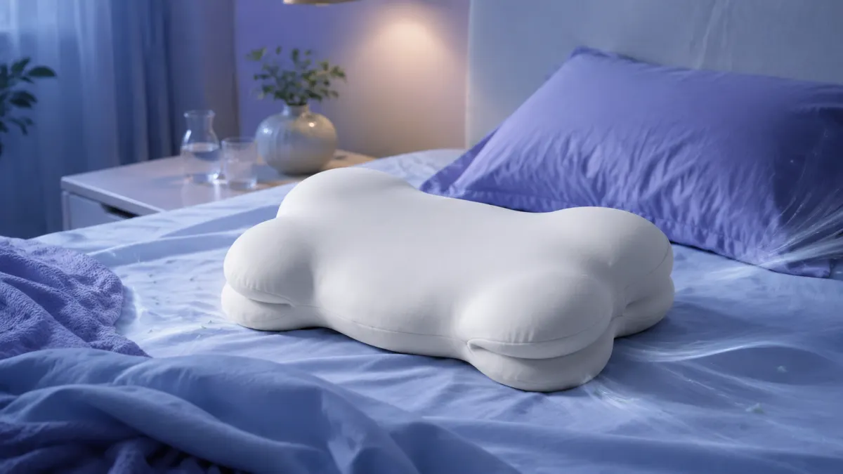 Lumuwala Cloud Pillow sleep guide image for Cooling pillow for memory foam mattress