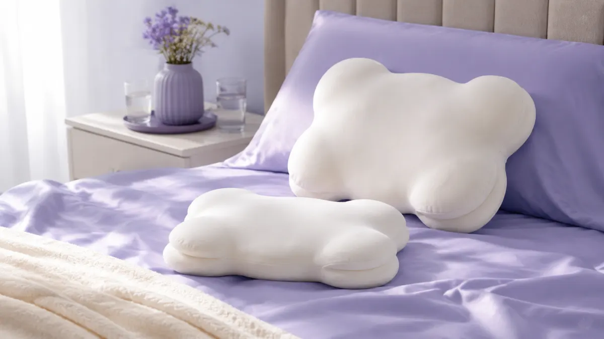 Periwinkle Lumuwala Cloud Pillow editorial image for Cloud Pillow measured review: what we can verify now