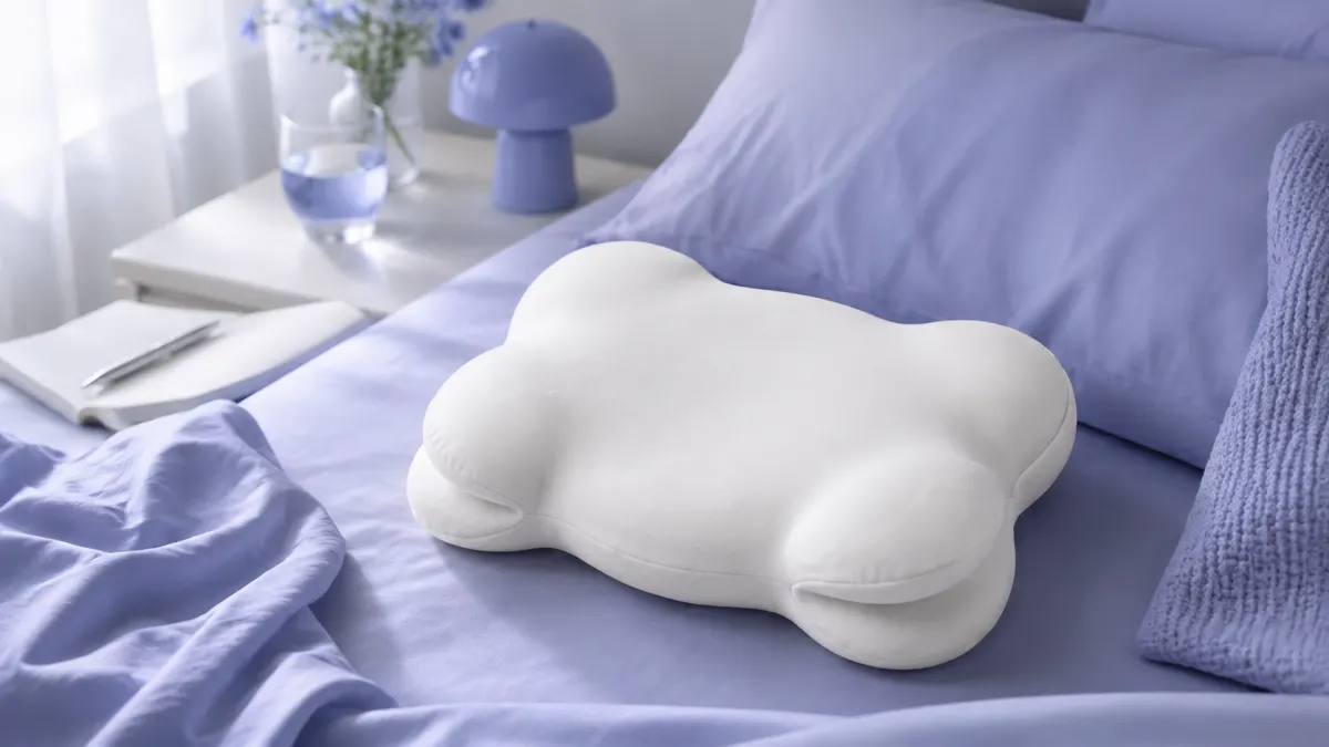 Lumuwala Cloud Pillow sleep guide image for Pillow for back sleepers with neck pain