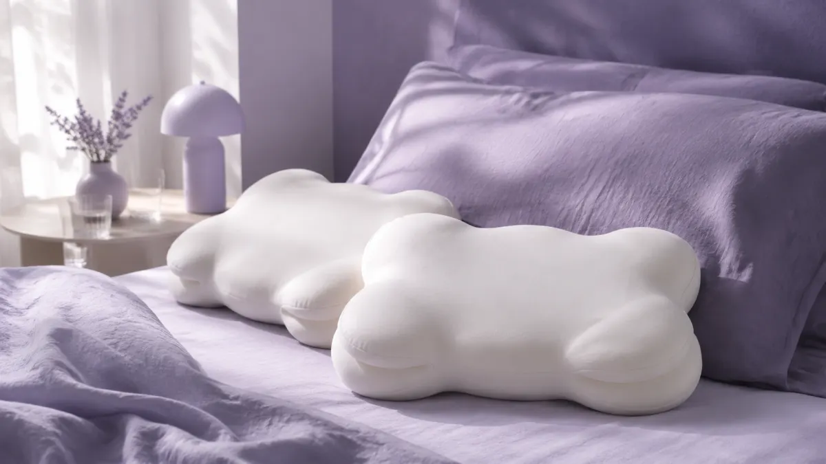 Lumuwala Cloud Pillow sleep guide image for Pillow for back sleepers with tension headaches