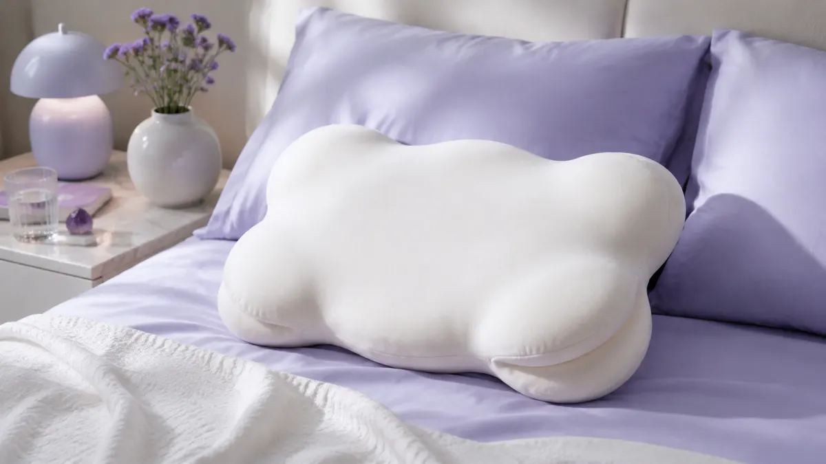 Lumuwala Cloud Pillow sleep guide image for Pillow for combination sleepers with neck pain