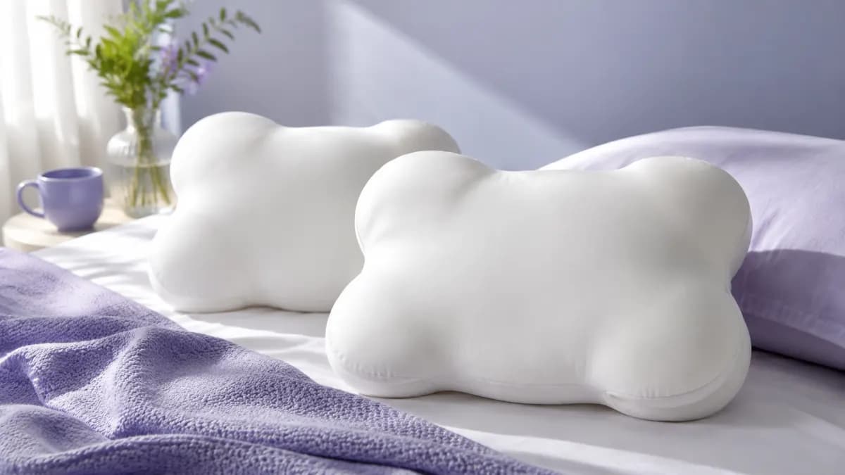 Lumuwala Cloud Pillow sleep guide image for Cloud Pillow customer reviews: how to read the themes