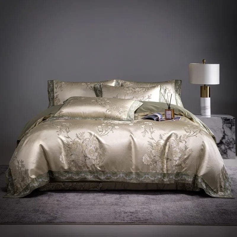 Premium Duvet Cover Set for Luxury Sleep — Soft Cotton Sateen, Deep Closure, Queen 90x90in | OEKO-TEX, 100% Natural Fiber