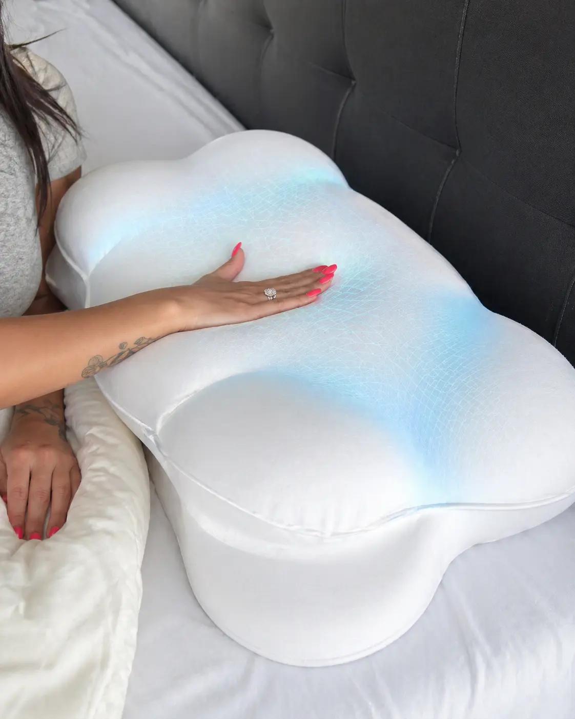 Cooling Cloud Pillow setup for hot sleepers