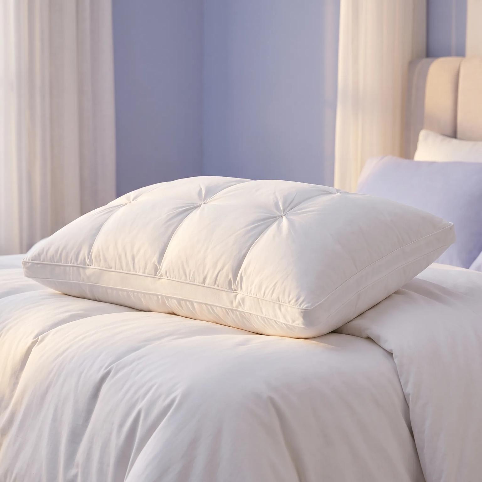 Luxe Pillow full loft product angle
