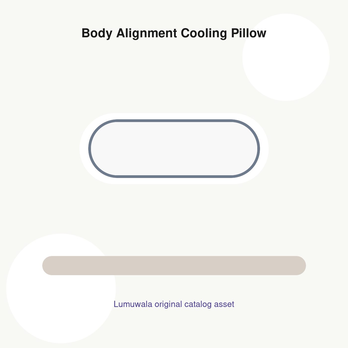 Body Alignment Cooling Pillow — view 1