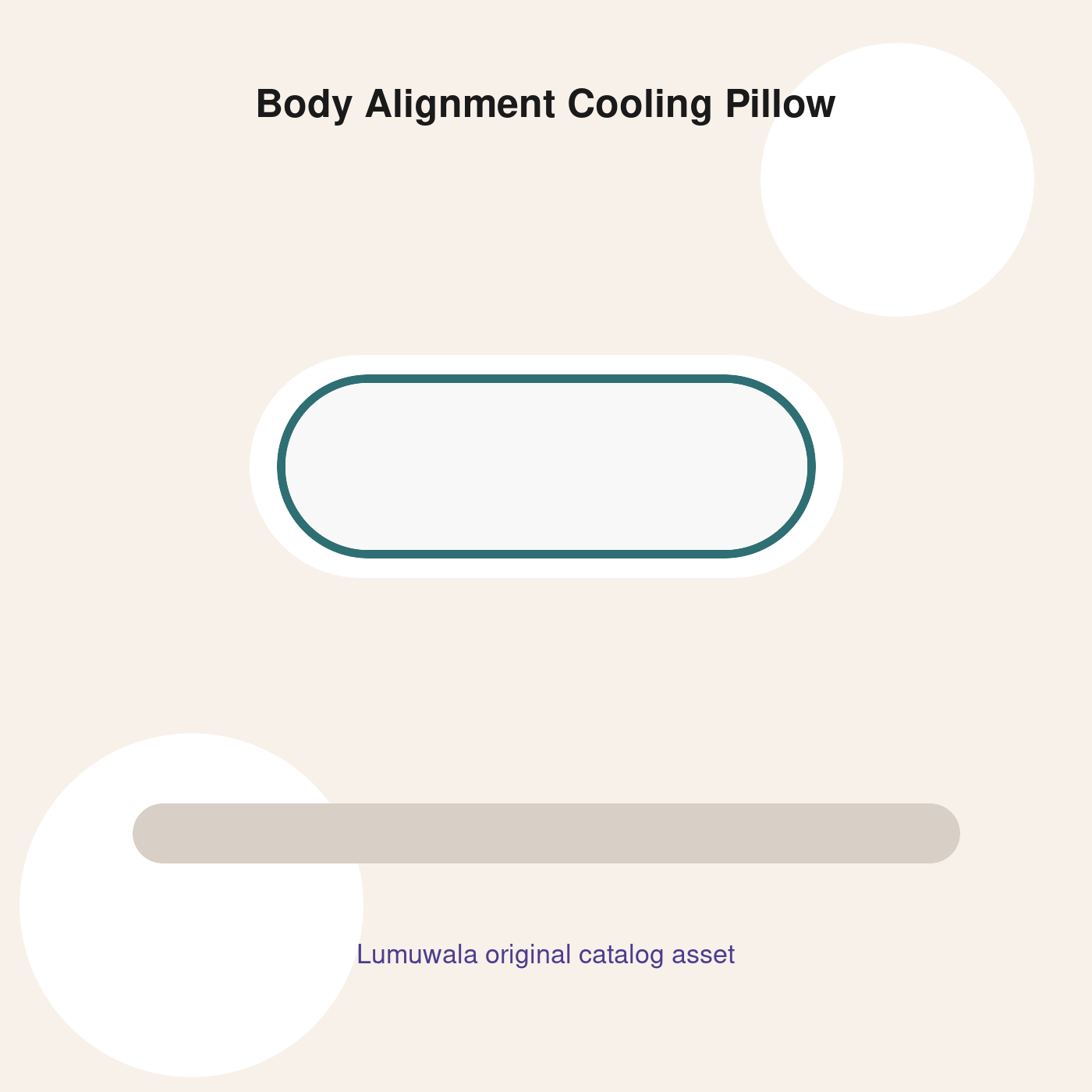 Body Alignment Cooling Pillow — view 3