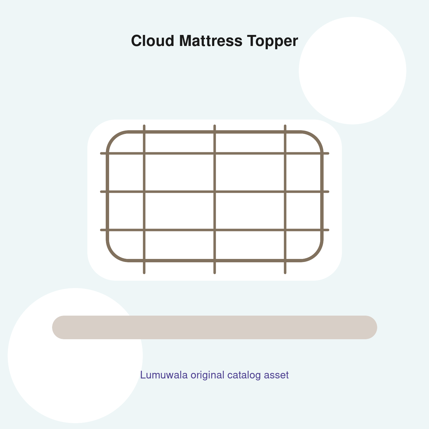 Cloud Mattress Topper — view 2