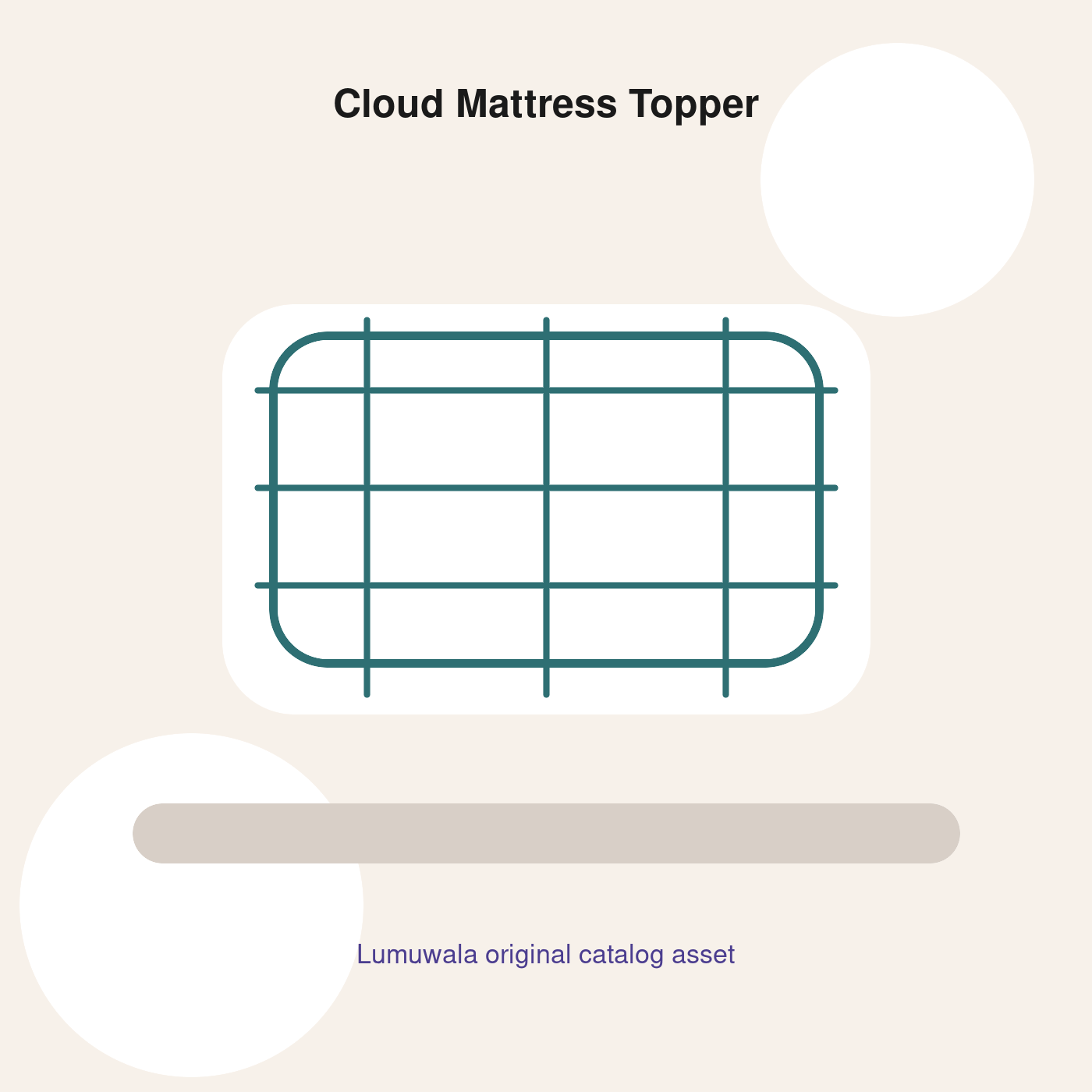 Cloud Mattress Topper — view 3