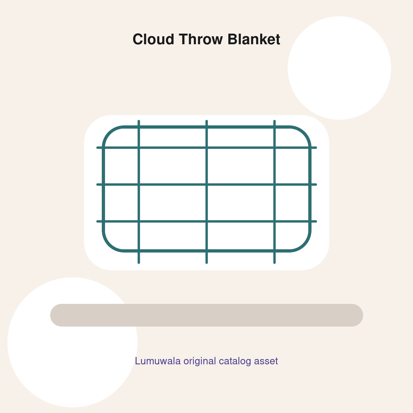 Cloud Throw Blanket — view 3