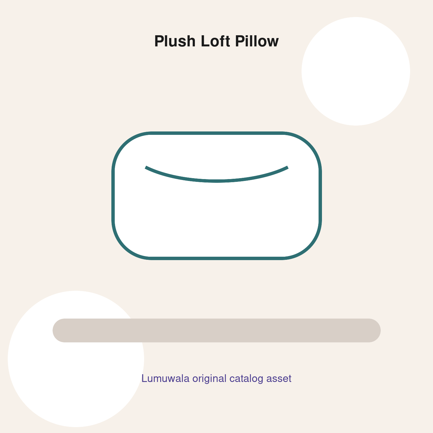 Plush Loft Pillow — view 3