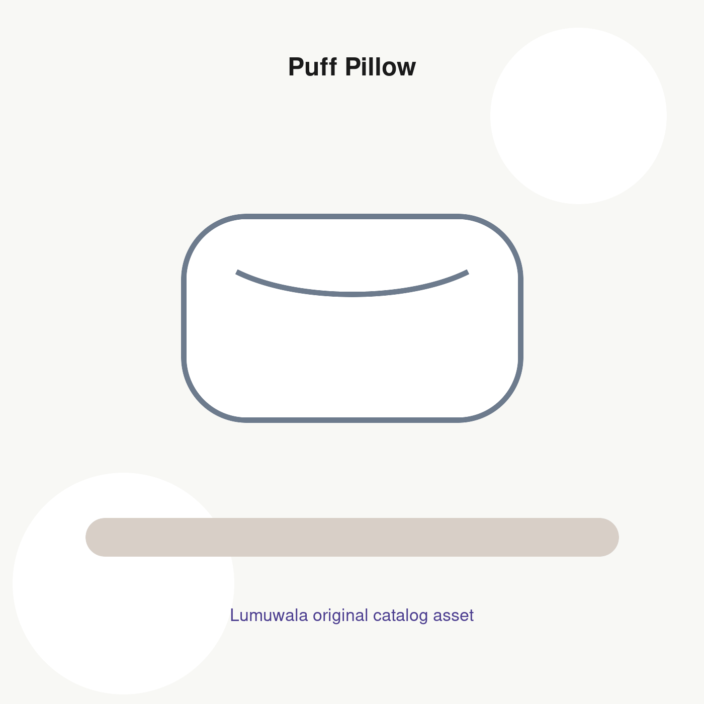 Puff Pillow — view 1