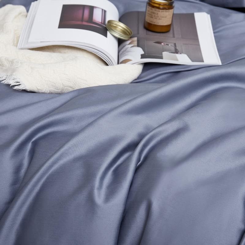 Premium Egyptian Cotton Duvet Cover Set — 600-Thread Count Sateen, Queen 90x90in | OEKO-TEX, Luxury Comfort — view 3