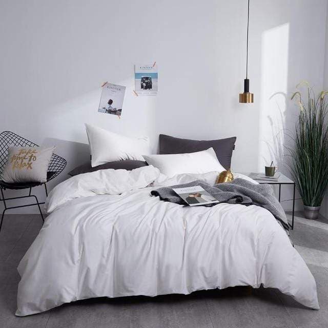 Premium Egyptian Cotton Duvet Cover Set — 600-Thread Count Sateen, Queen 90x90in | OEKO-TEX, Luxury Comfort — view 8