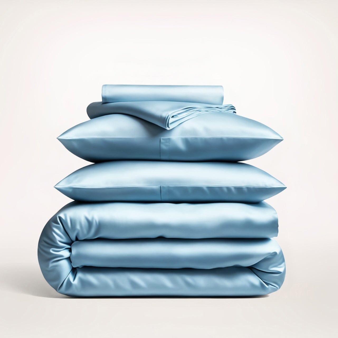 Mulberry Silk Bedding Set for Hair & Skin Care — 22-Momme Grade-A Silk, Queen 90x90in | OEKO-TEX, Anti-Aging Benefits — view 22