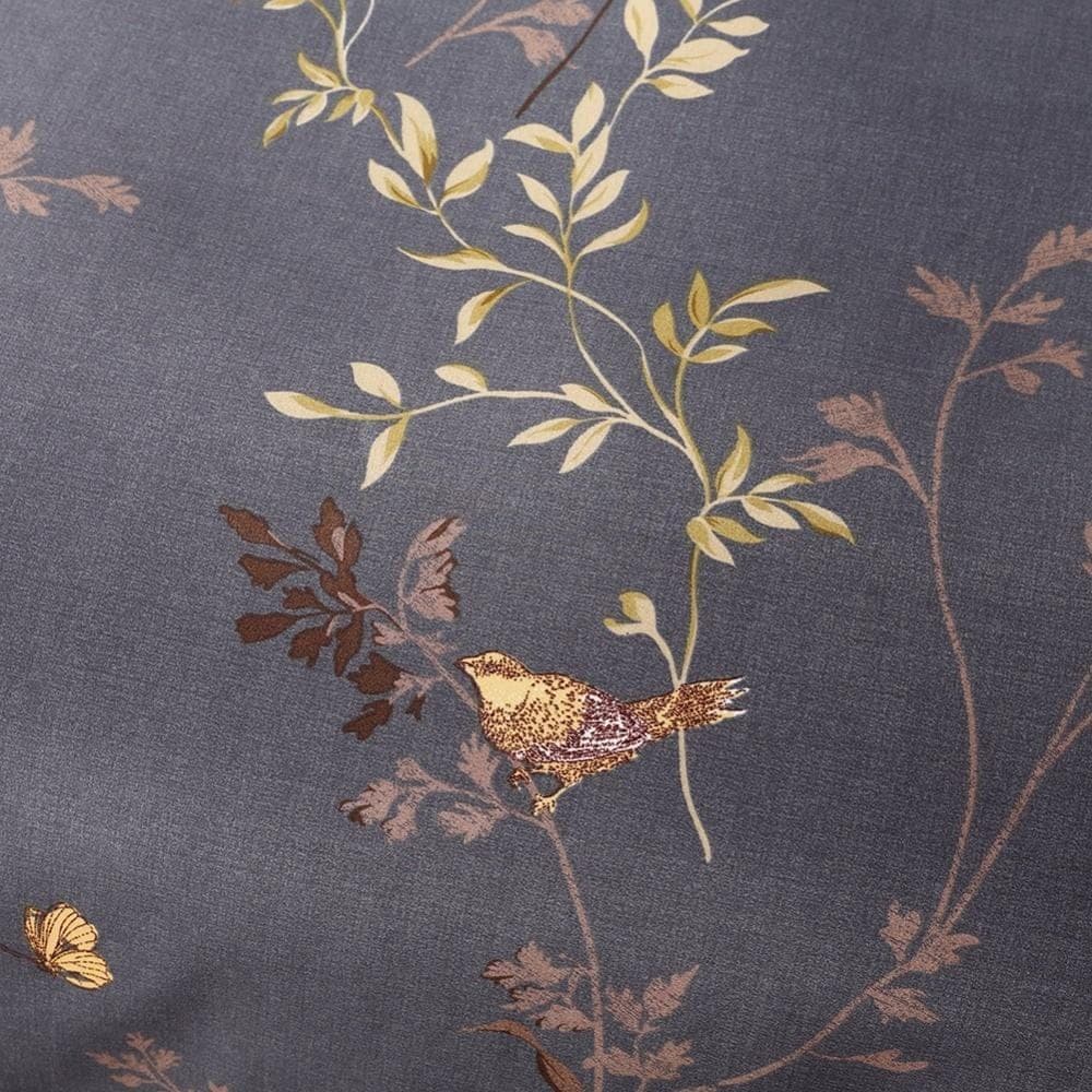 Floral Duvet Cover Set with Bright Blossoms — 250-Thread Count Cotton Sateen, Queen 90x90in | OEKO-TEX, Vibrant Print — view 5