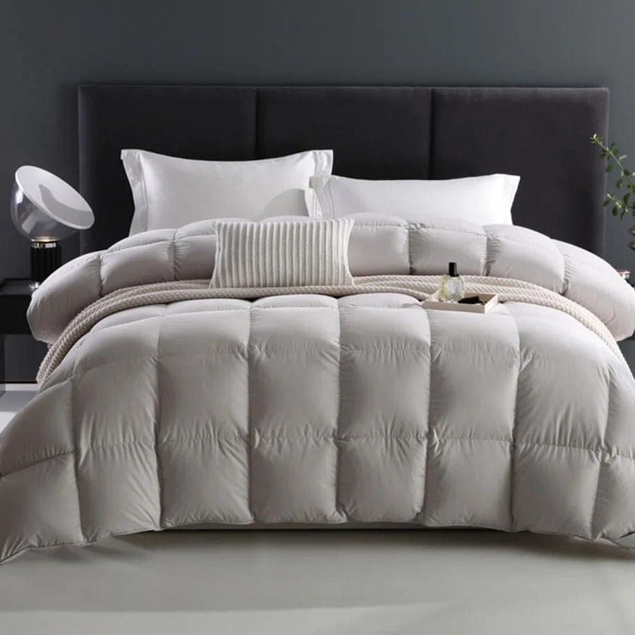 Lightweight Down Duvet for Hot Sleepers — Goose Down Fill, Baffle-Box Construction, Queen 90x90in | OEKO-TEX, 600g Fill — view 6