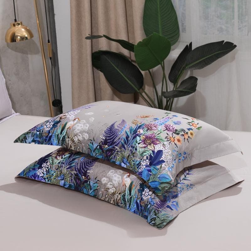 Soft Cotton Duvet Cover Set for All-Season Sleep — Long-Staple Sateen, Queen 90x90in | OEKO-TEX, Machine Washable — view 2