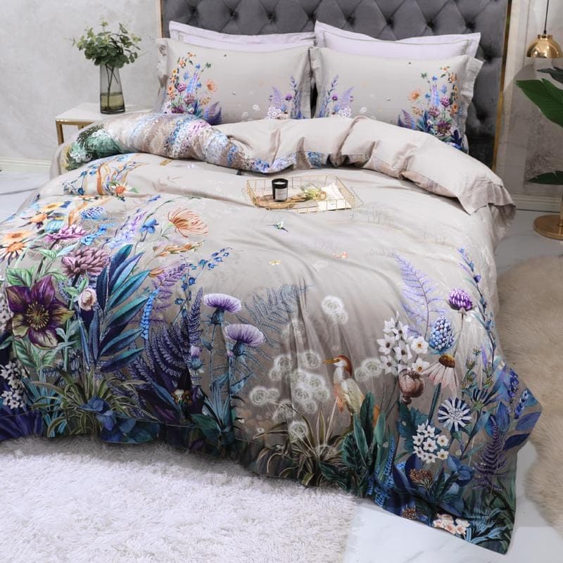 Soft Cotton Duvet Cover Set for All-Season Sleep — Long-Staple Sateen, Queen 90x90in | OEKO-TEX, Machine Washable — view 3