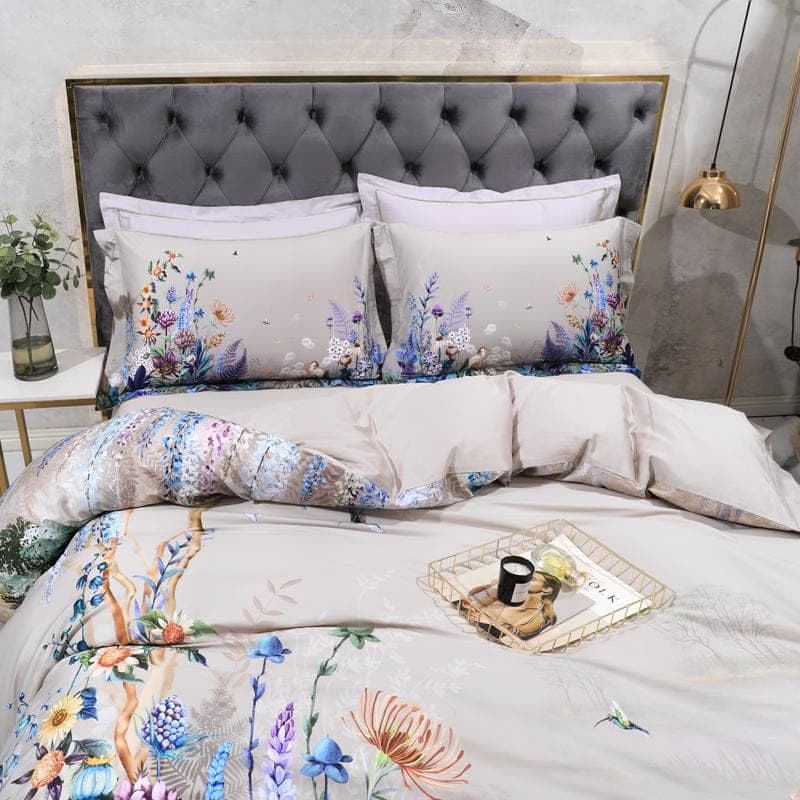 Soft Cotton Duvet Cover Set for All-Season Sleep — Long-Staple Sateen, Queen 90x90in | OEKO-TEX, Machine Washable — view 6