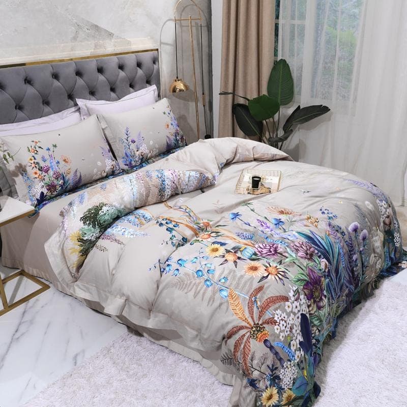 Soft Cotton Duvet Cover Set for All-Season Sleep — Long-Staple Sateen, Queen 90x90in | OEKO-TEX, Machine Washable — view 8