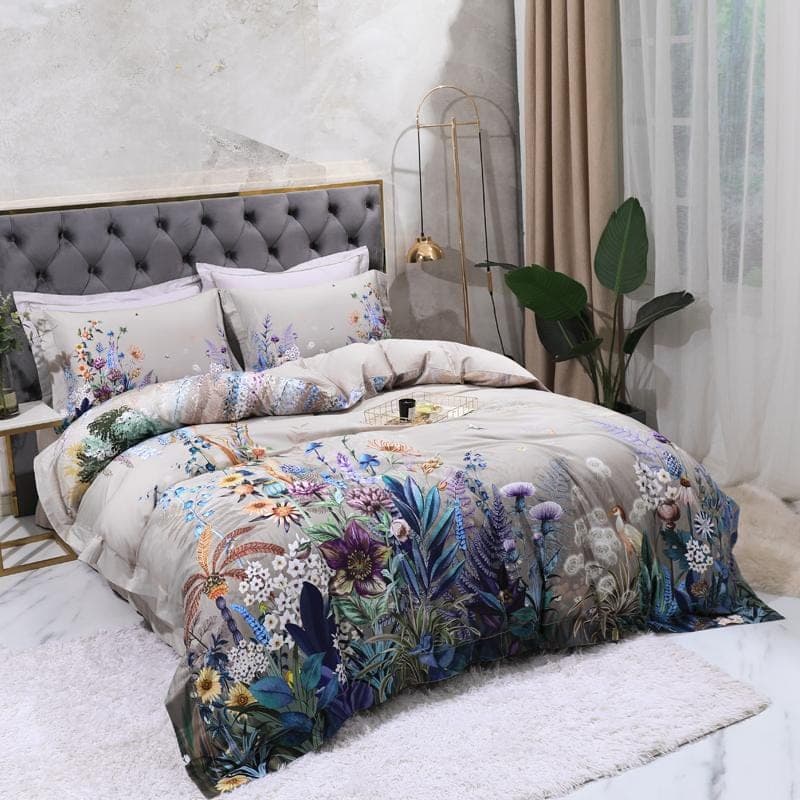 Soft Cotton Duvet Cover Set for All-Season Sleep — Long-Staple Sateen, Queen 90x90in | OEKO-TEX, Machine Washable — view 9