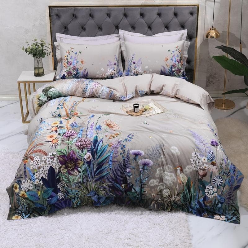 Soft Cotton Duvet Cover Set for All-Season Sleep — Long-Staple Sateen, Queen 90x90in | OEKO-TEX, Machine Washable — view 10