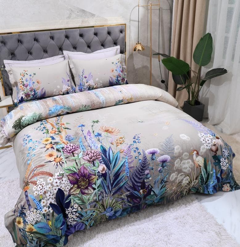 Soft Cotton Duvet Cover Set for All-Season Sleep — Long-Staple Sateen, Queen 90x90in | OEKO-TEX, Machine Washable — view 11