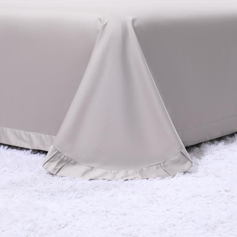 Soft Cotton Duvet Cover Set for All-Season Sleep — Long-Staple Sateen, Queen 90x90in | OEKO-TEX, Machine Washable — view 17