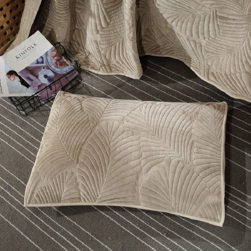 Breathable Coverlet Set for Layered Comfort — Lightweight Cotton, Quilted Pattern, Queen 90x90in | Machine Washable, All-Season — view 10