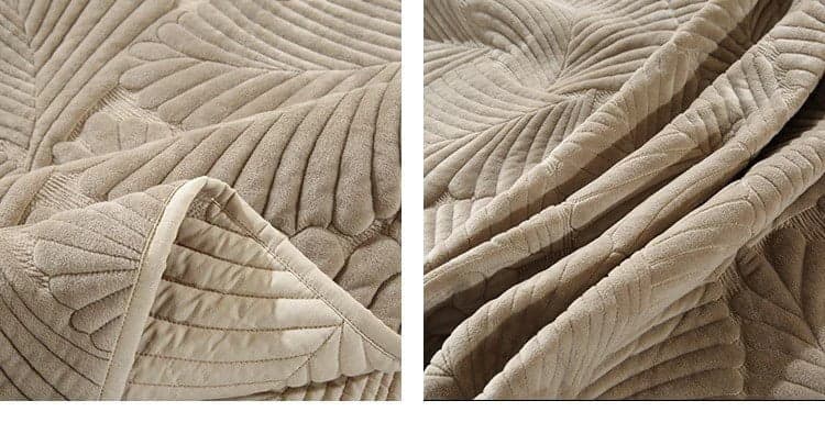 Breathable Coverlet Set for Layered Comfort — Lightweight Cotton, Quilted Pattern, Queen 90x90in | Machine Washable, All-Season — view 12