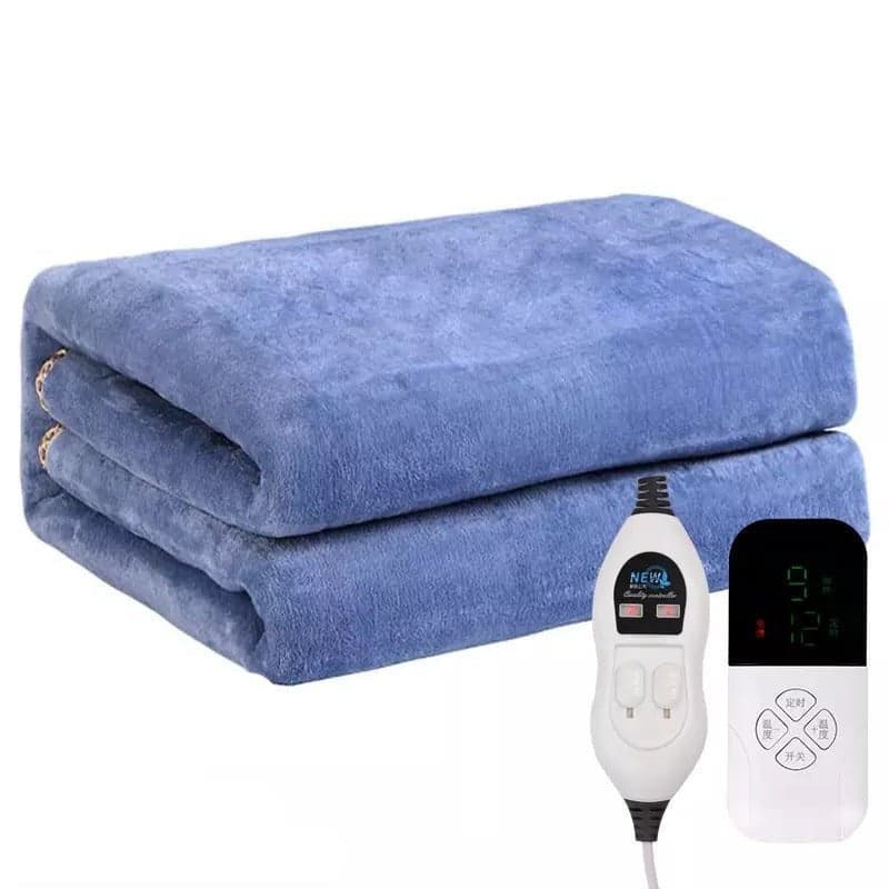 Portable Electric Heating Blanket for Cozy Warmth — 8 Heat Levels, Fast Warmup, Full 90x100in | UL Certified, Safe Design