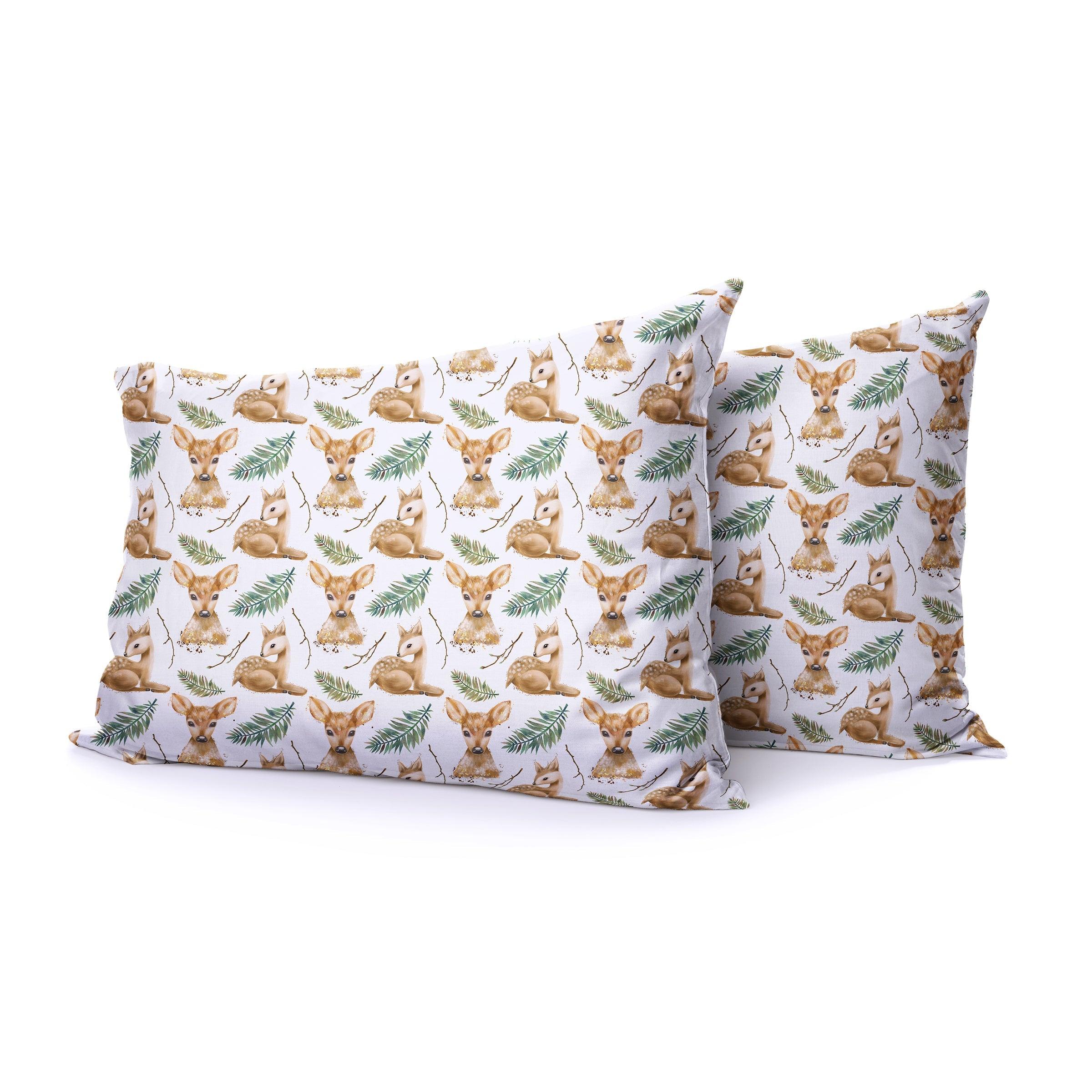 Watercolor Duvet Cover Set with Nature Motifs — Soft Cotton Sateen, Artist-Inspired Design, Queen 90x90in | OEKO-TEX, Hypoallergenic — view 7