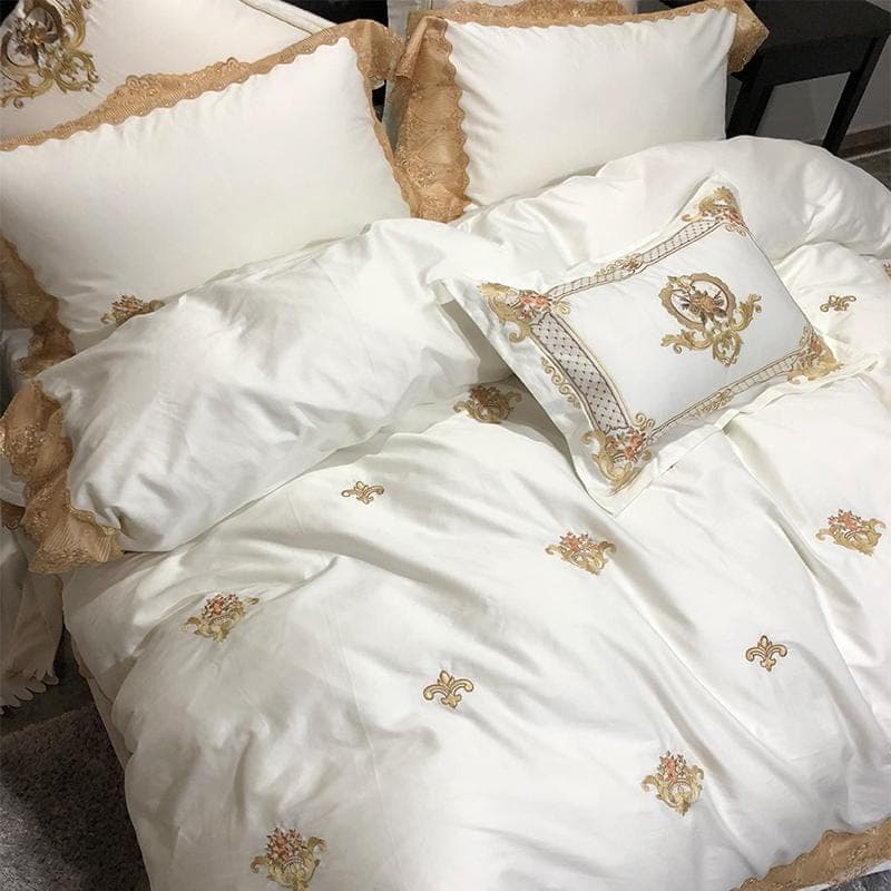Ethereal Duvet Cover Set for Dreamy Comfort — Delicate Cotton, Subtle Texture, Queen 90x90in | Soft, Calming Design — view 3