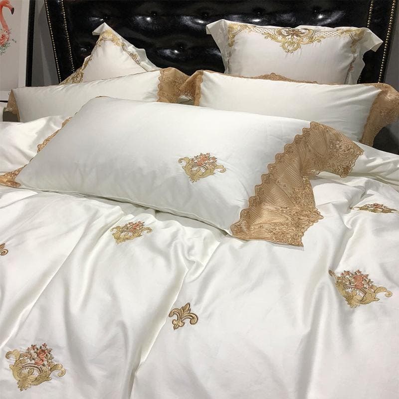 Ethereal Duvet Cover Set for Dreamy Comfort — Delicate Cotton, Subtle Texture, Queen 90x90in | Soft, Calming Design — view 10