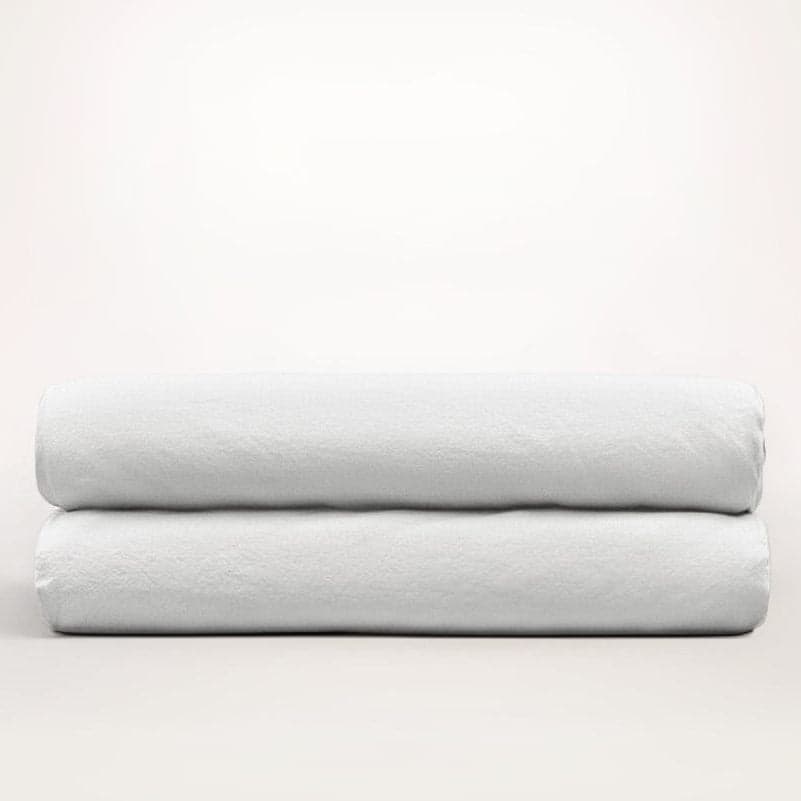 European Linen Fitted Sheet for Cool Sleep — 100% Pure Linen, Deep Pocket, Queen 60x80in | OEKO-TEX, Naturally Breathable — view 7