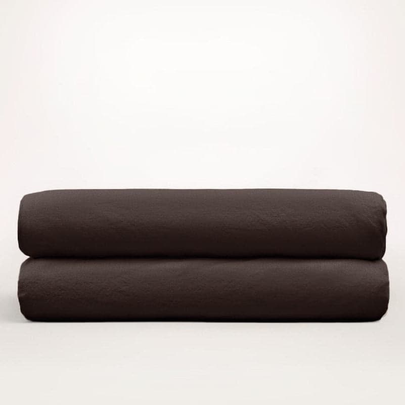 European Linen Fitted Sheet for Cool Sleep — 100% Pure Linen, Deep Pocket, Queen 60x80in | OEKO-TEX, Naturally Breathable — view 8