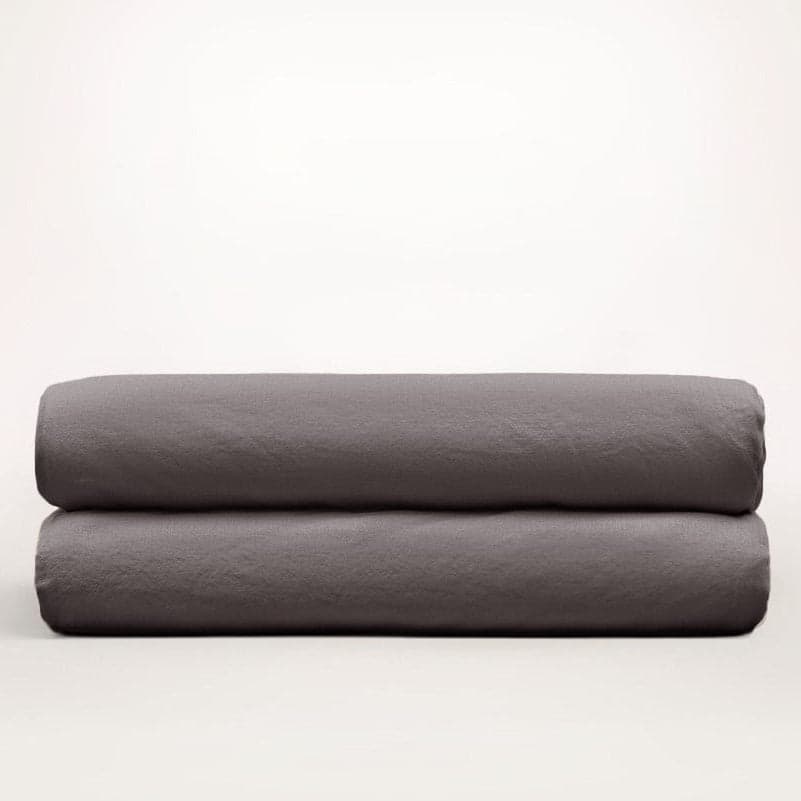 European Linen Fitted Sheet for Cool Sleep — 100% Pure Linen, Deep Pocket, Queen 60x80in | OEKO-TEX, Naturally Breathable — view 11