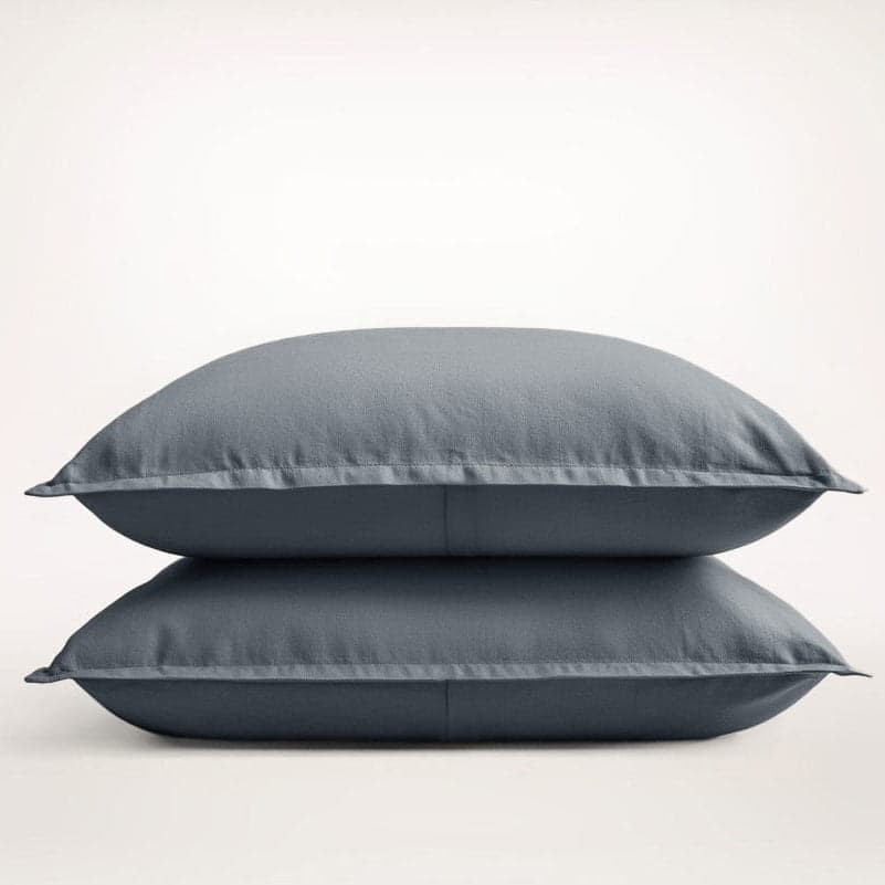 European Linen Pillow Shams Set for Coordinated Luxury — 100% Pure Linen, Timeless Design, Standard 20x26in | OEKO-TEX, Breathable — view 10
