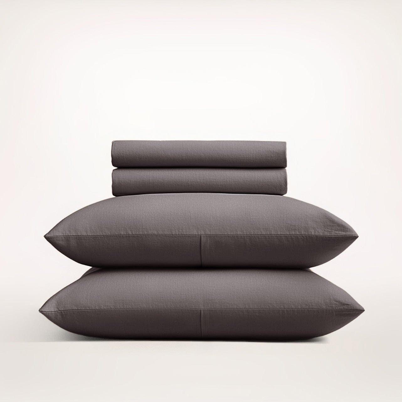 European Linen Sheet Set for Breathable Comfort — 100% Pure Linen, Deep Pocket, Queen 60x80in | OEKO-TEX, 300+ Hours Durability — view 12