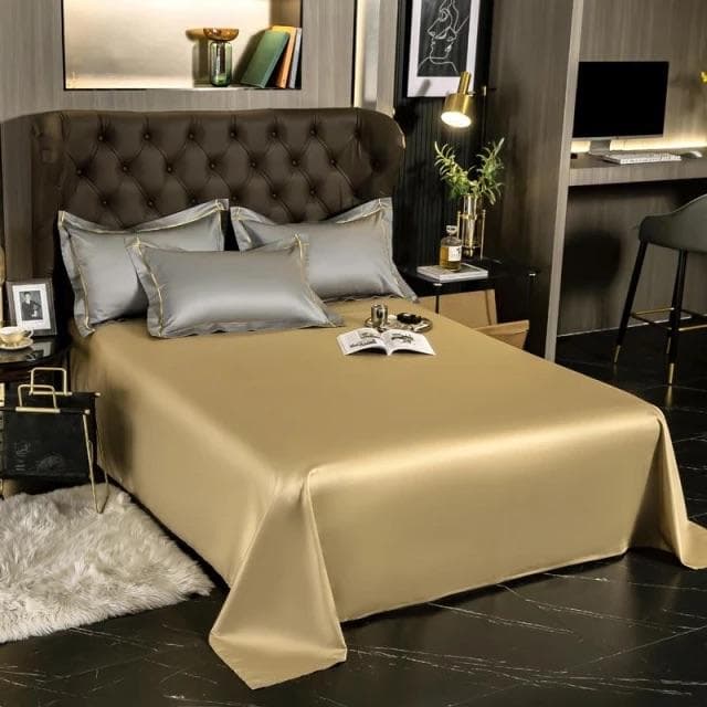 Premium Egyptian Cotton Duvet Cover Set — Lisbon Design, Sateen Weave, Full/Queen/King | Lumuwala — view 2