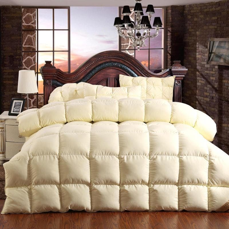 Minimalist Duvet Insert for Sleek Bedding — Lightweight Fill, All-Season, Twin/Queen/King | Lumuwala — view 5