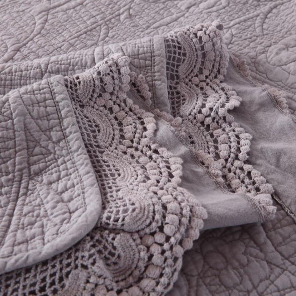 Temperature-Regulating Patricia Coverlet Duvet Cover — Breathable Lyocell Blend, Queen 90x90in | OEKO-TEX, Machine Washable — view 5