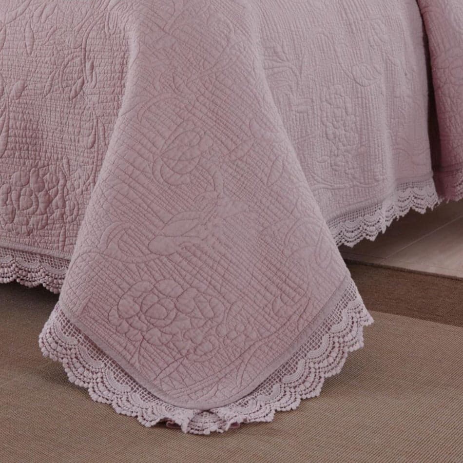 Temperature-Regulating Patricia Coverlet Duvet Cover — Breathable Lyocell Blend, Queen 90x90in | OEKO-TEX, Machine Washable — view 6