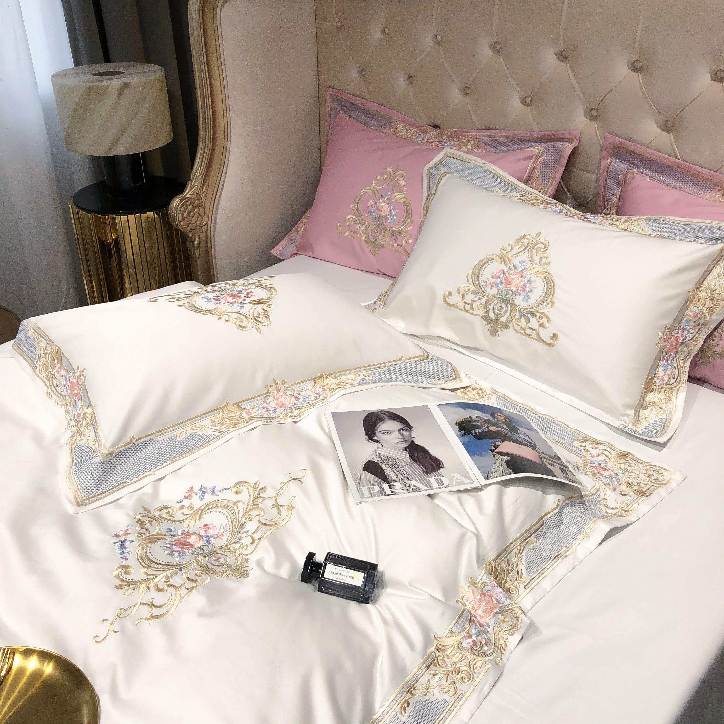 Temperature-Regulating Prarie White Duvet Cover — Breathable Lyocell Blend, Queen 90x90in | OEKO-TEX, Machine Washable — view 2