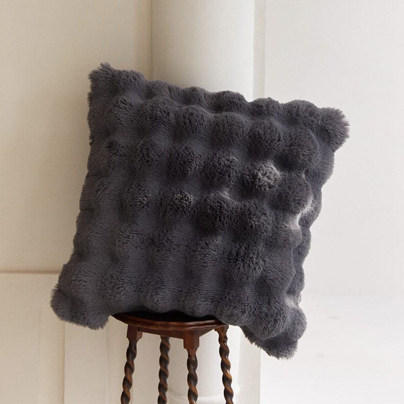Cozy & Luxurious Rabbit Faux Fur Blanket — Faux Fur & Polyester, Queen | Machine Washable — view 16