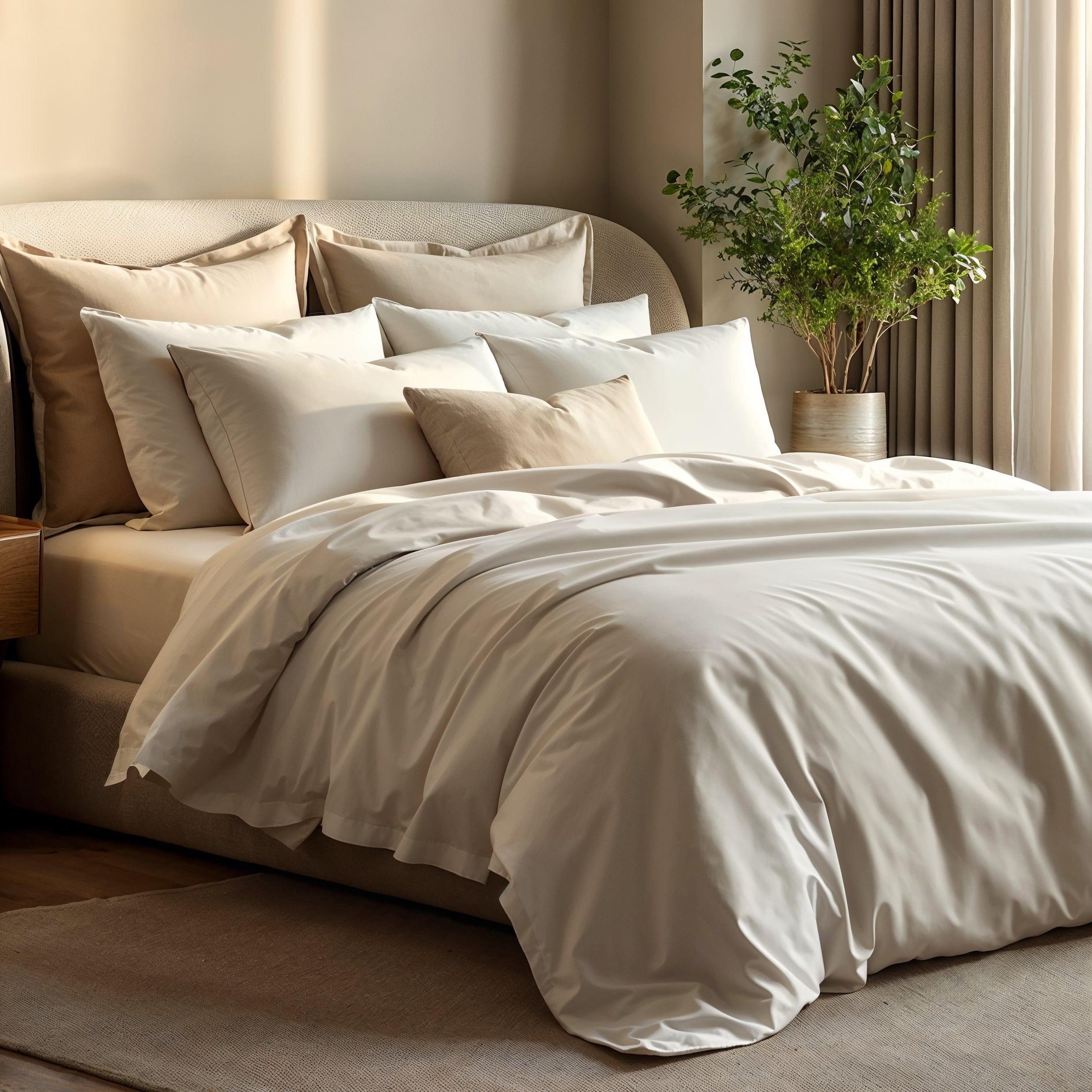 Luxe Cotton Duvet for Soft, Breathable Sleep — 1000TC, All-Season, Full/Queen/King | Lumuwala — view 10